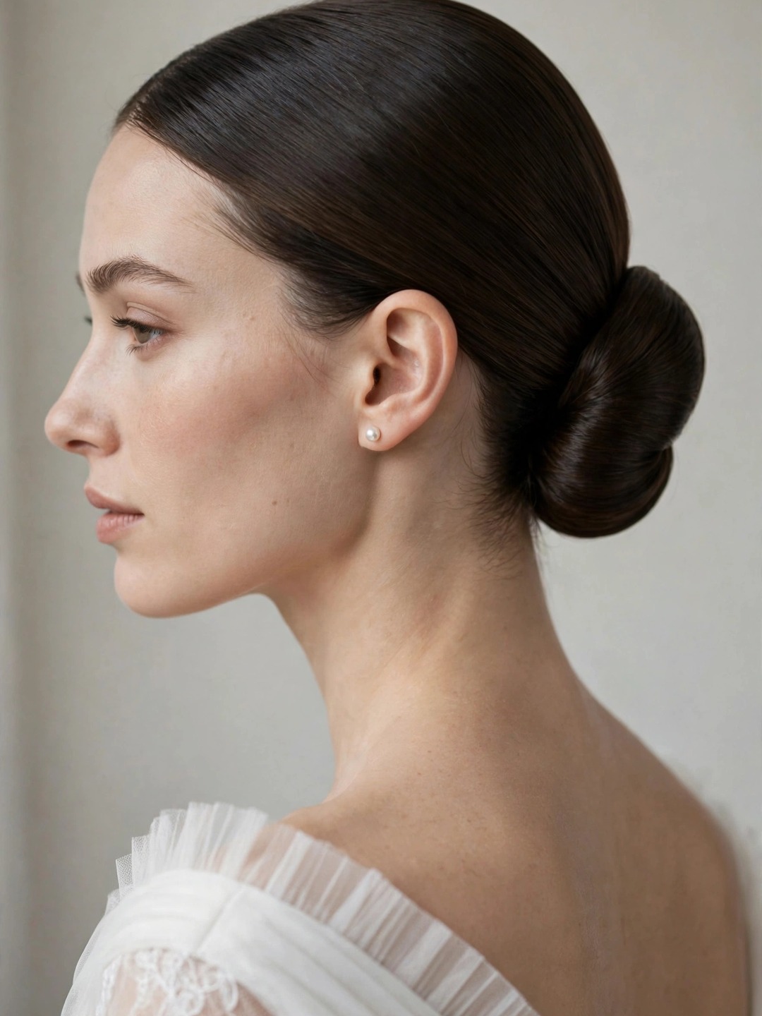 Sleek Low Bun