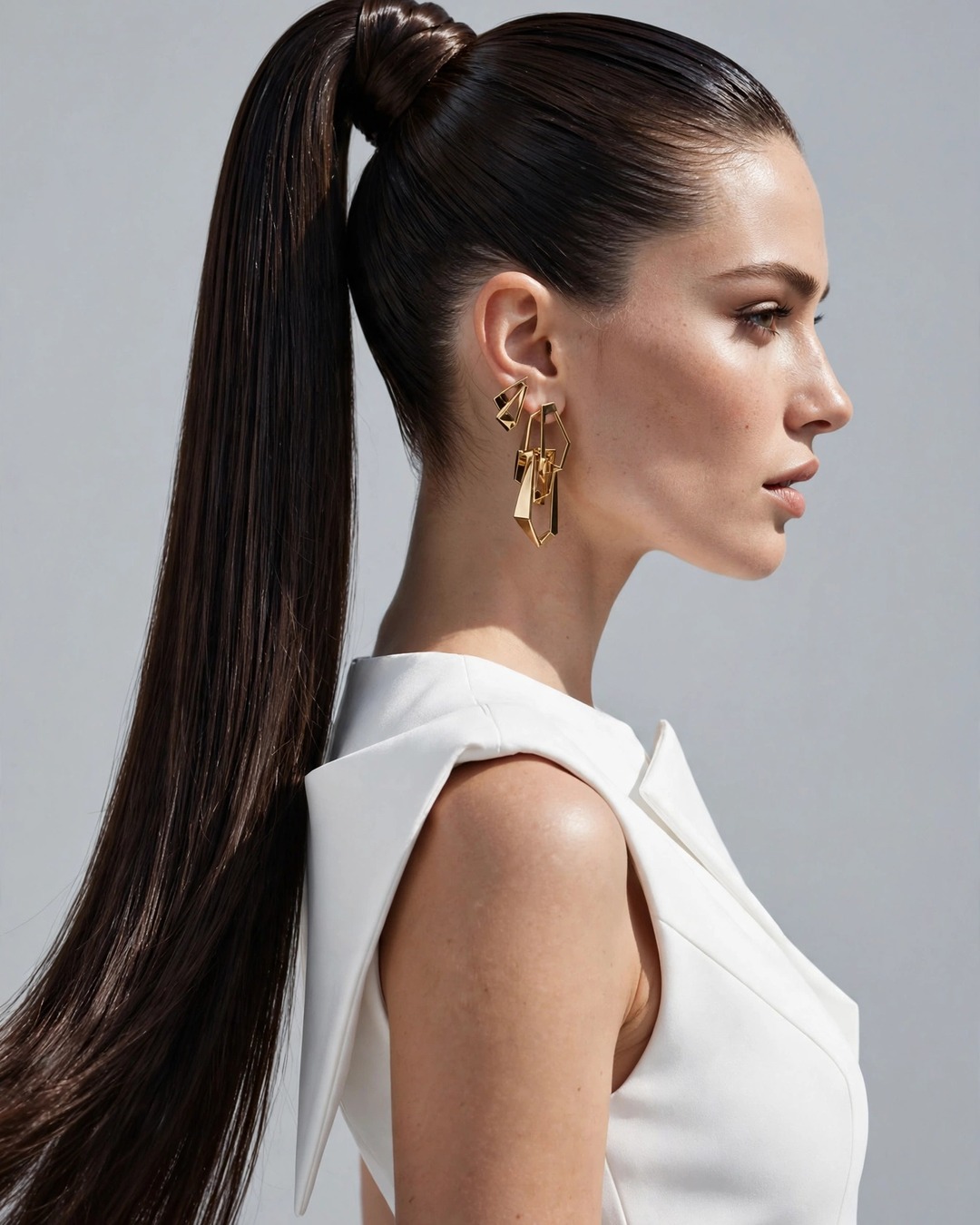 Sleek High Ponytail